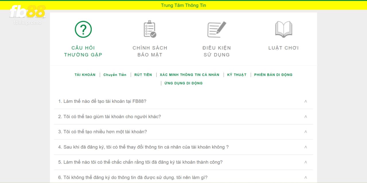 Trả lời các câu hỏi thường gặp của game thủ tại nhà cái